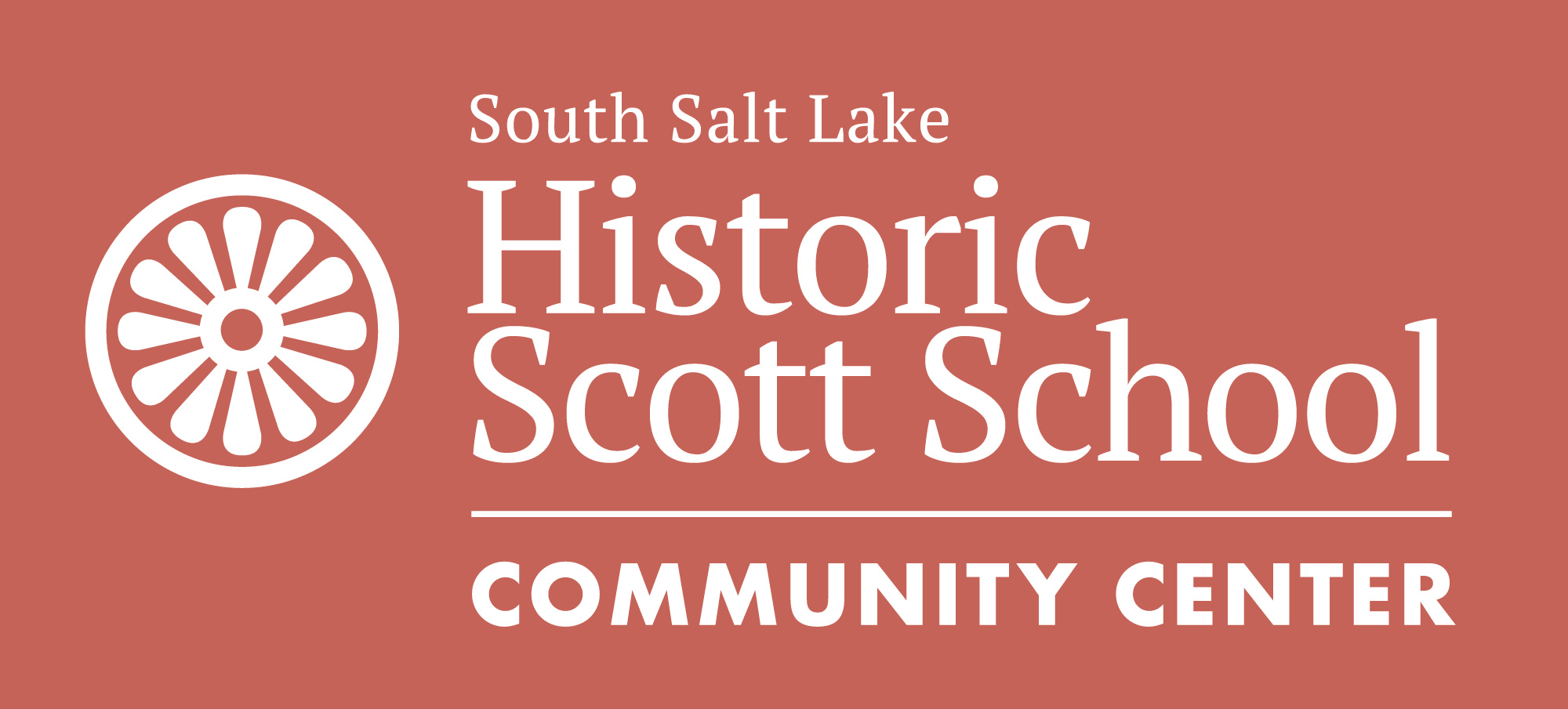 Historic Scott School Community Center logo that links to webpage for details