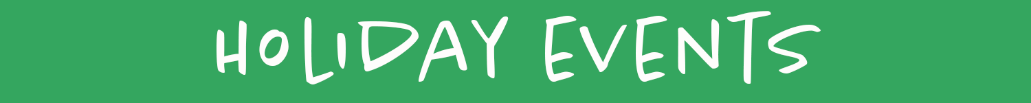 Holiday Events header